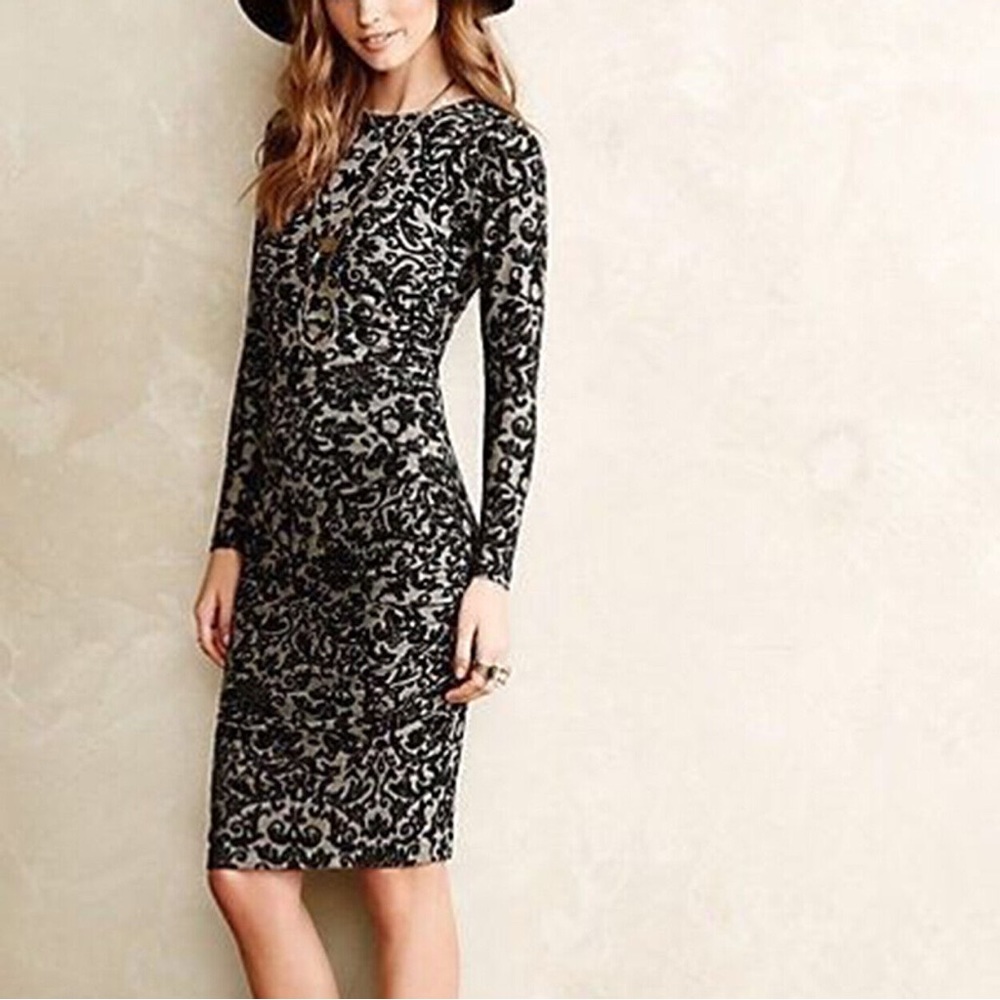 Anthropologie Ganni Monica Midi Dress